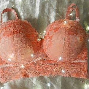 Bra Black Fuchsia by Secret Lace LLC